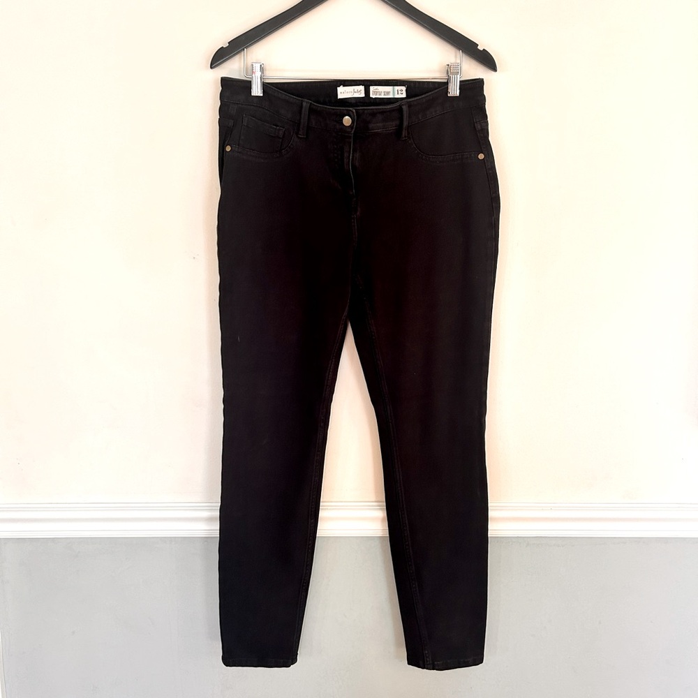 GUC Maison Jules Black Skinny Jeans | Size 12